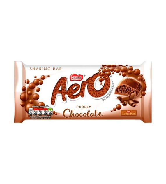 Nestle Aero Purely Chocolate 90g
