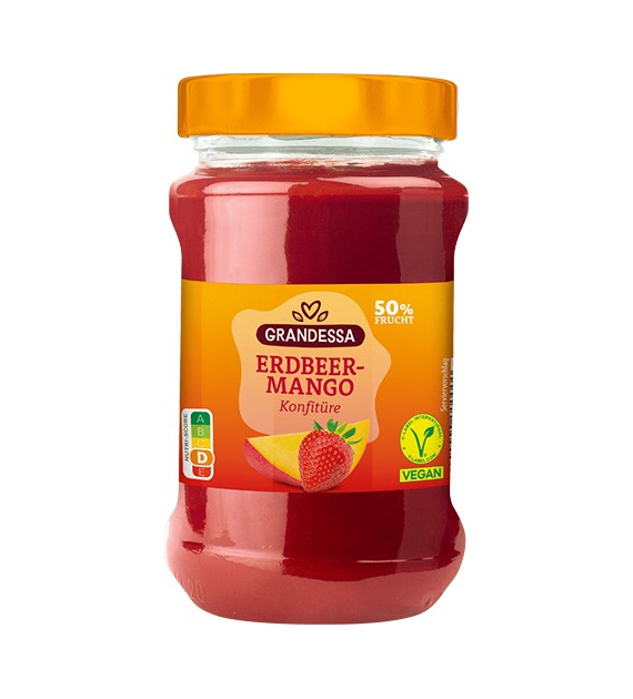 Grandessa Erdbeer-Mango Konfiture 450g