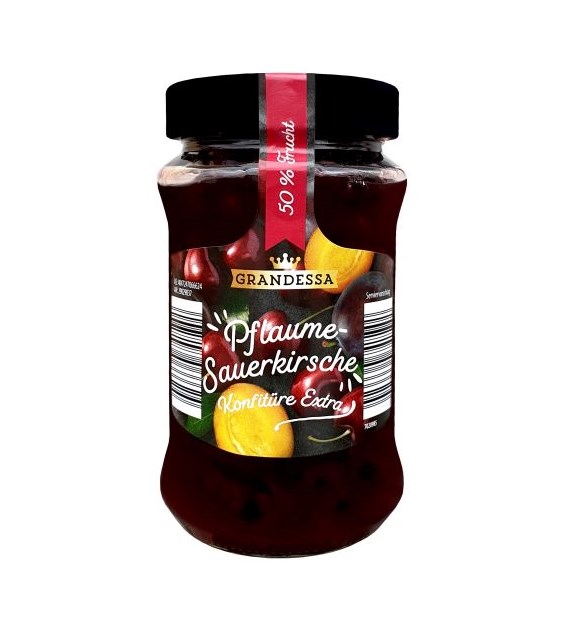 Grandessa Pflaume-Sauerkirsche Konfiture 450g