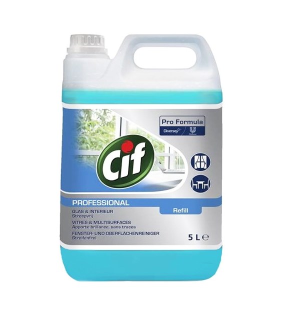 Cif Professional Glas Interiur Refil 5L