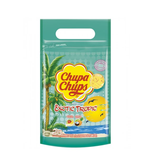 Chupa Chups Exotic Tropic 25szt 300g