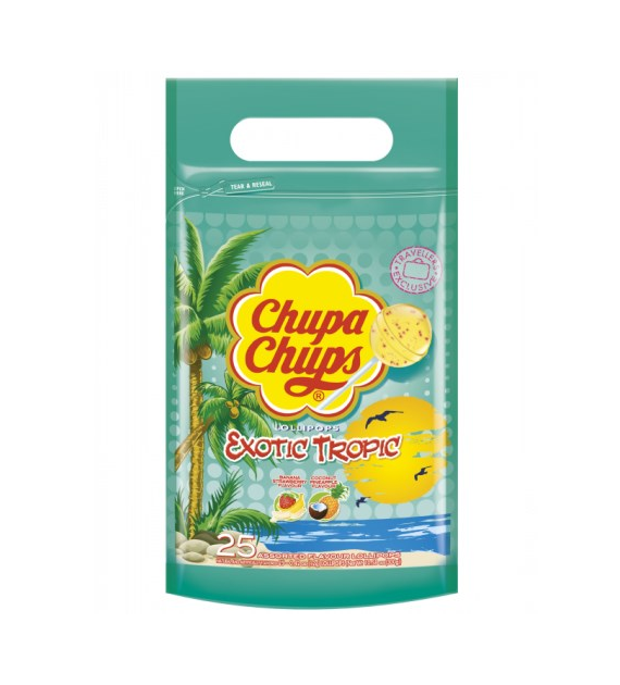 Chupa Chups Exotic Tropic 25szt 300g