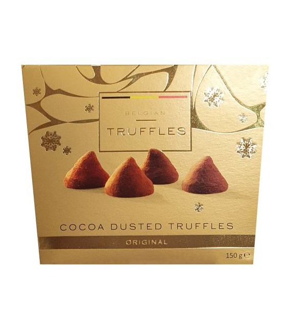 Belgian Truffles Cocoa Dusted Gold 150g
