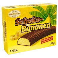 Hauswirth Schoko-Bananen 150g