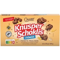 Choceur Knusper Schoklis Vollmilch 250g