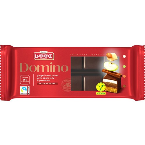 Lambertz Dominos in Chocolate 125g