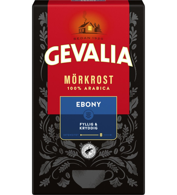 Gevalia Morkrost Ebony 425g M