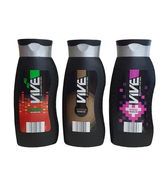 Lacura Men Vive Captive / Entice / Vivid Gel 300ml