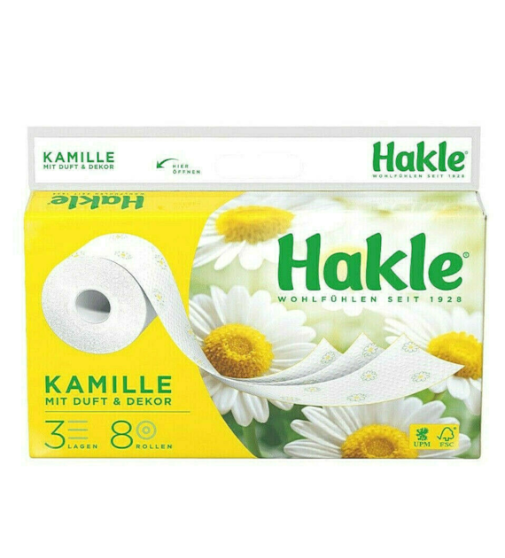 Hakle Kamille Papier Toaletowy 3w 8szt