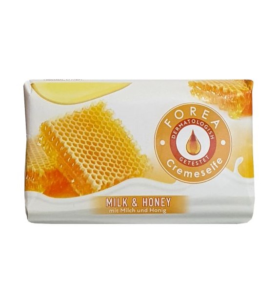 Forea Cremeseife Milk & Honey Kostka 150g