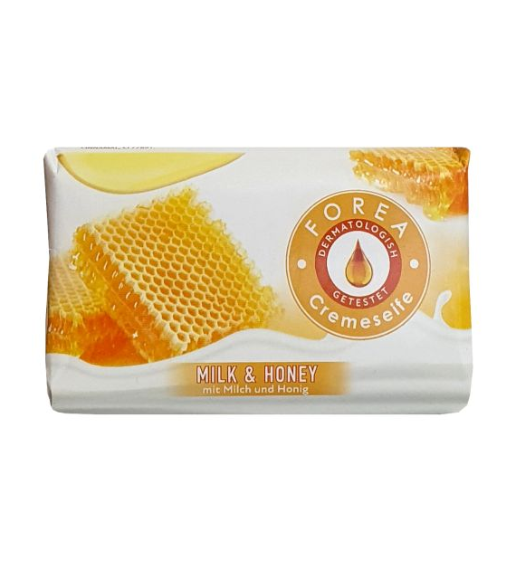 Forea Cremeseife Milk & Honey Kostka 150g