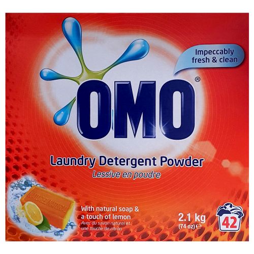 OMO Natural Soap & Lemon Proszek 42p 2,1kg