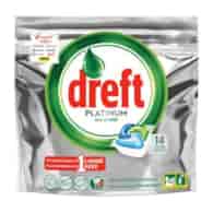 Dreft Platinum All in One Tabs 14szt 209g