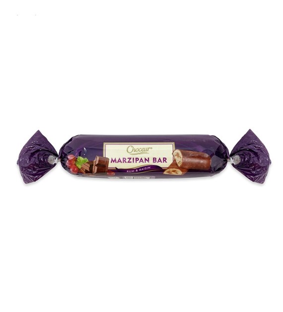 Choceur Marzipan Bar Rum Rasin Marcepan 125g