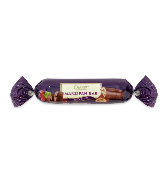 Choceur Marzipan Bar Rum Rasin Marcepan 125g