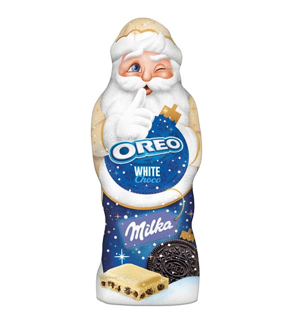 Milka Oreo White Choco Mikołaj 100g