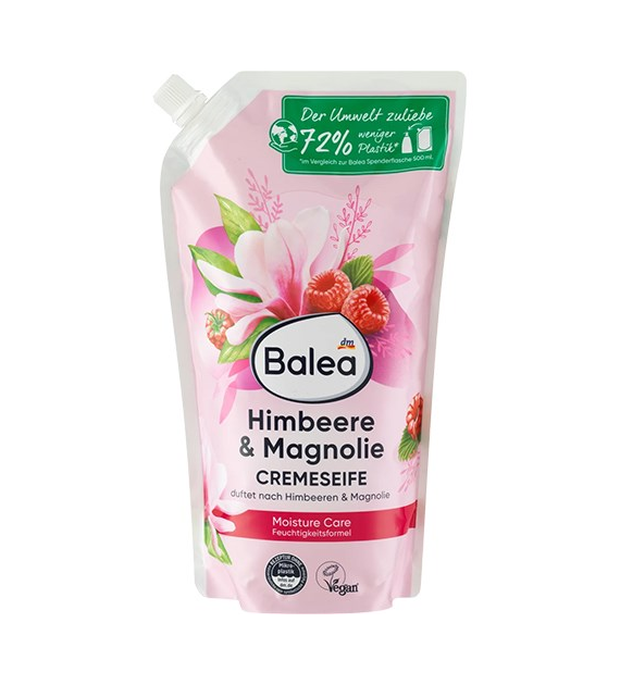 Balea Cremeseife Himbeere & Magnolie Zapas 850ml