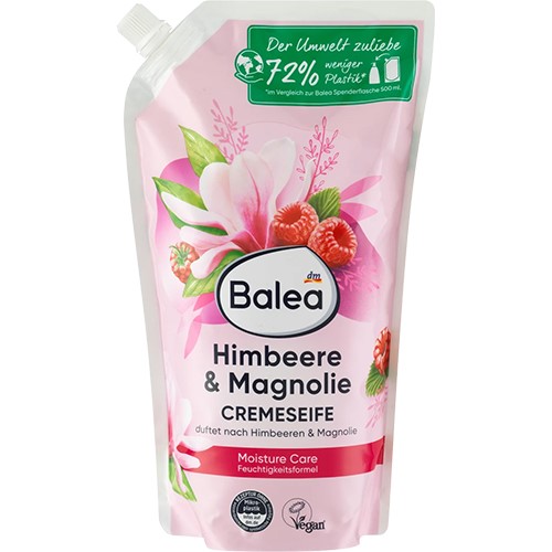 Balea Cremeseife Himbeere & Magnolie Zapas 850ml