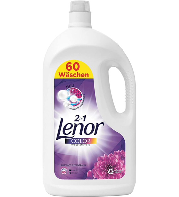 Lenor 2in1 Color Amethyst Gel 60p 3,3L