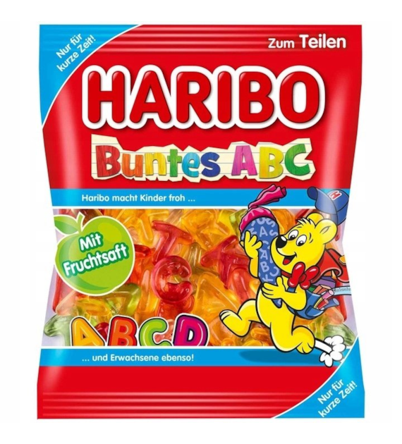 Haribo Buntes ABC 175g