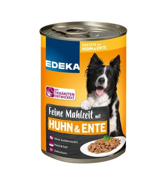 Edeka Feine Mahlzeit Huhn Ente dla Psa 400g
