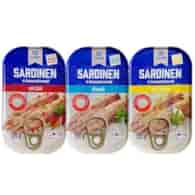 Almare Sardinen in Sonnenblumenol MIX 125g