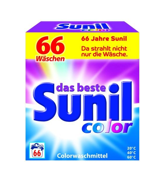 Sunil Color Proszek 66p 3,9kg