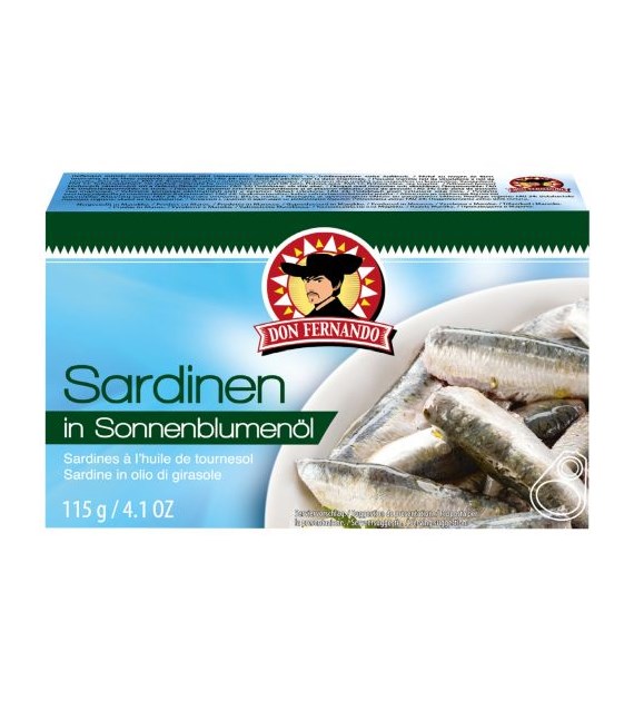Don Fernando Sardinen in Sonnenblumenol 115g