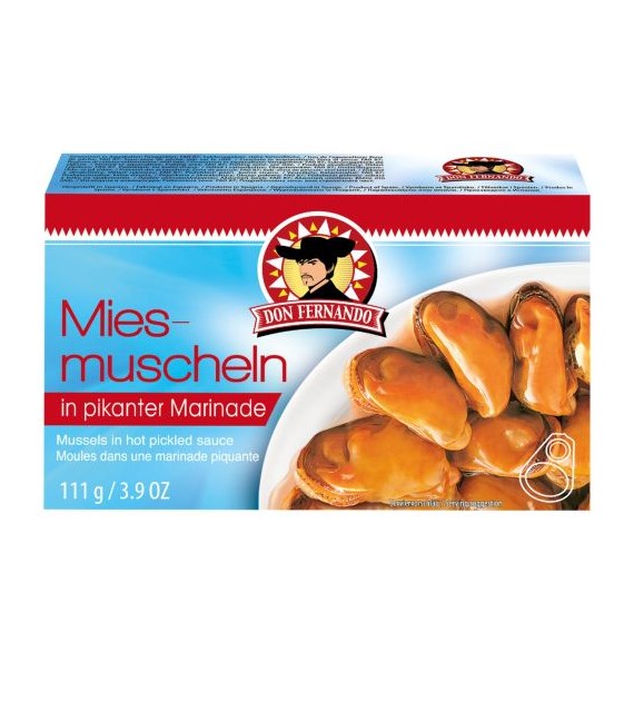 Don Fernando Miesmuscheln Pikanter Marinade 111g