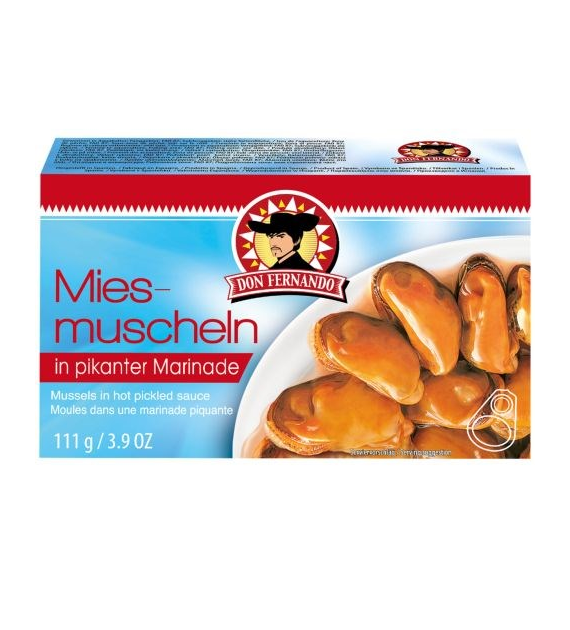 Don Fernando Miesmuscheln Pikanter Marinade 111g