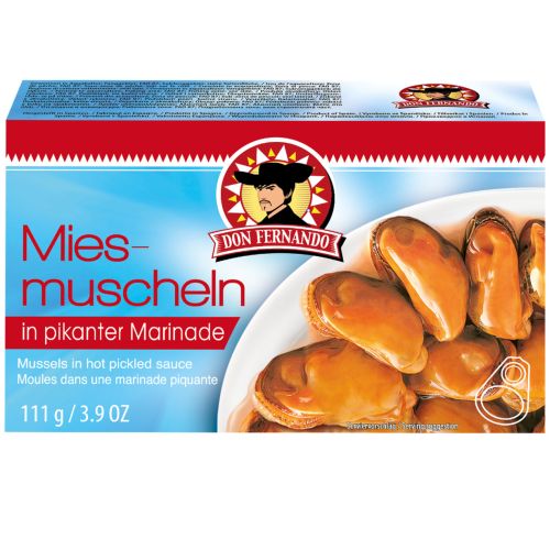 Don Fernando Miesmuscheln Pikanter Marinade 111g