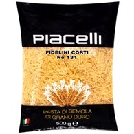 Piacelli Fidelini Corti No 131 Makaron 500g