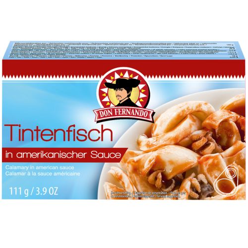 Don Fernando Tintenfisch Amerikanischer Sauce 111g