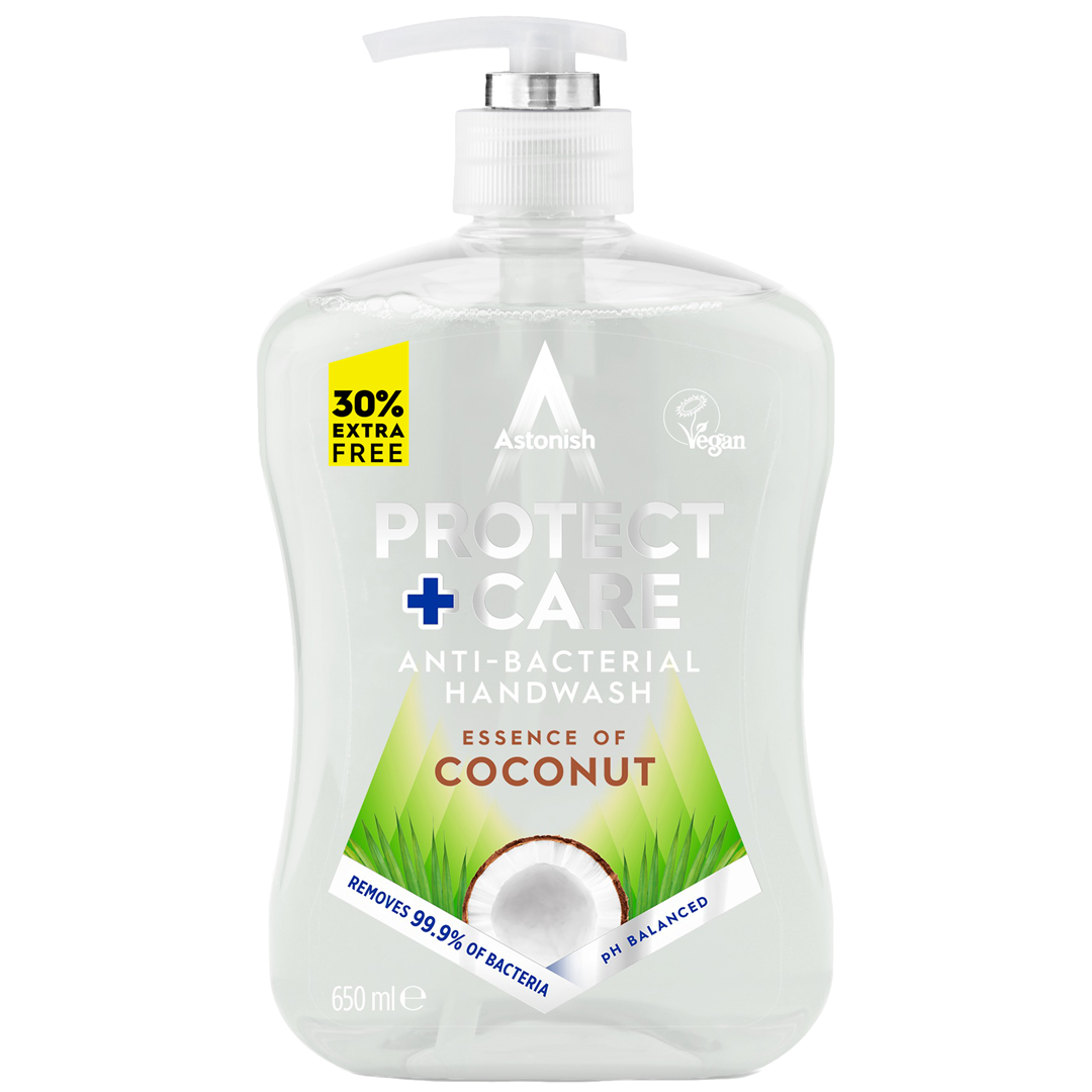 Astonish Antibacterial Handwash Coconut 650ml