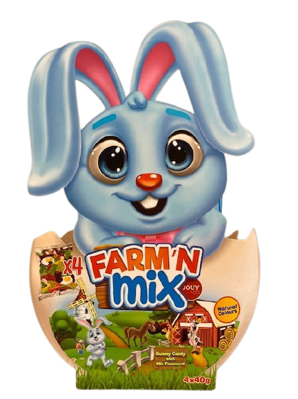 Jouy&Co Farm'n Mix Zając Żelki 4x40g