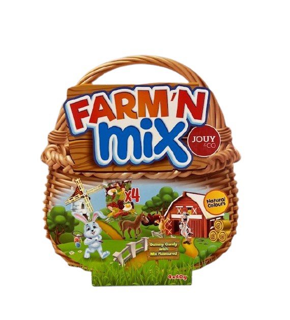 Jouy&Co Farm'n Mix Zając Farma Żelki 4x40g