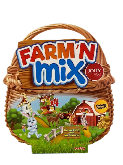 Jouy&Co Farm'n Mix Zając Farma Żelki 4x40g