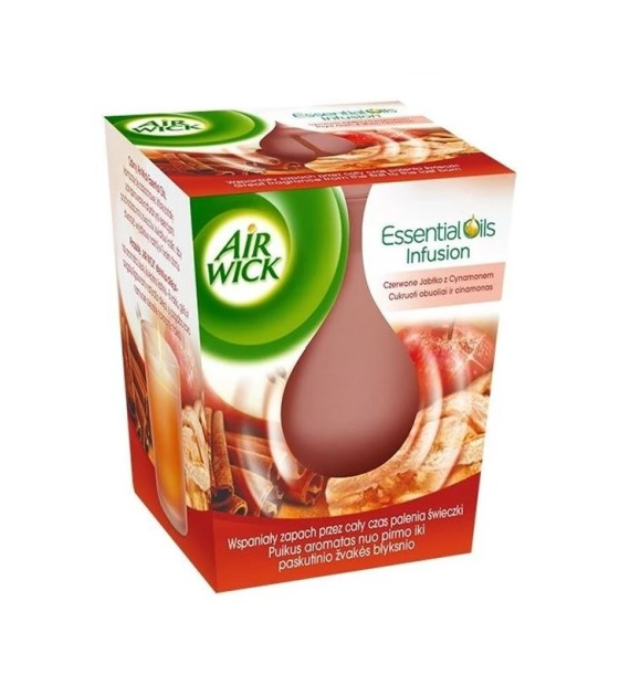 Air Wick Jabłko Cynamon Świeczka PL 105g