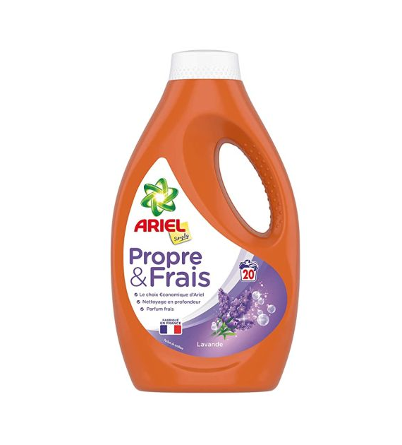 Ariel Propre & Frais Lavande Gel 20p 1,1L