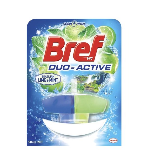 Bref Duo Active Lime & Mint Zawieszka WC 50ml