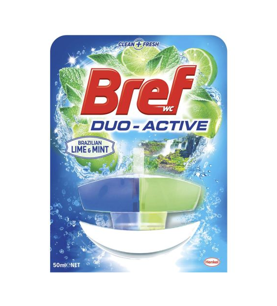 Bref Duo Active Lime & Mint Zawieszka WC 50ml