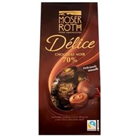 Moser Roth Delice Chocolat Noir 70% Praliny 140g