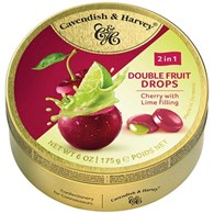 C&H Double Fruits Cherry Lime Dropsy 175g
