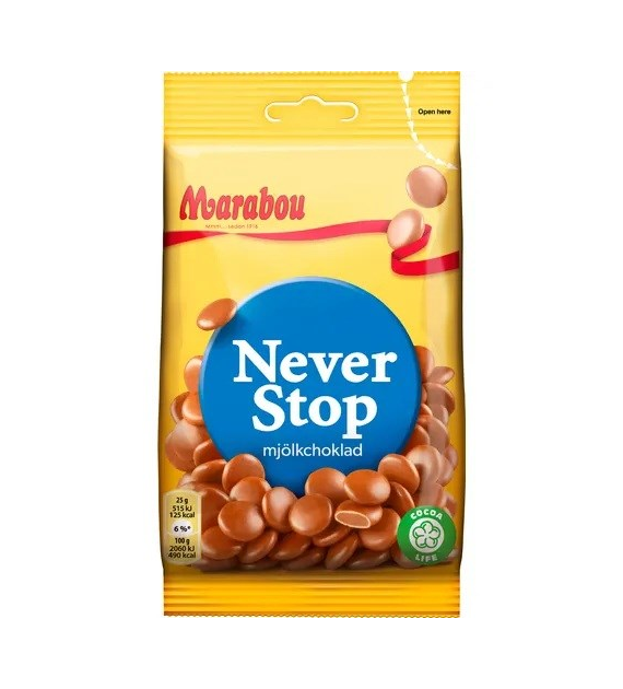 Marabou Never Stop Mjolkchoklad 100g