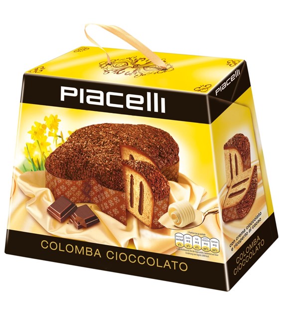 Piacelli Colomba Cioccolato Ciasto 750g
