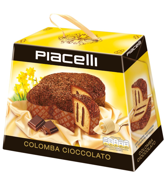 Piacelli Colomba Cioccolato Ciasto 750g