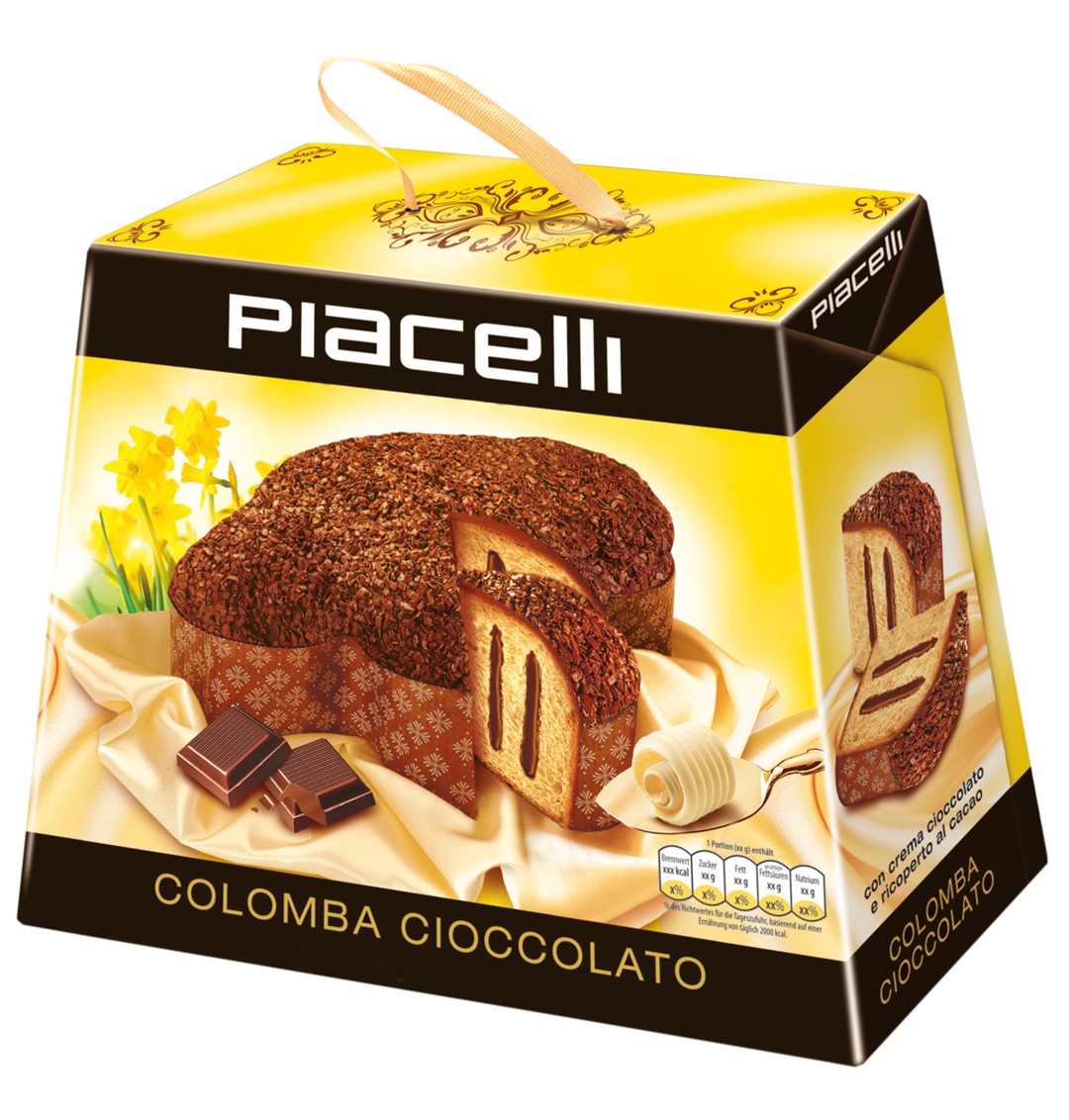 Piacelli Colomba Cioccolato Ciasto 750g