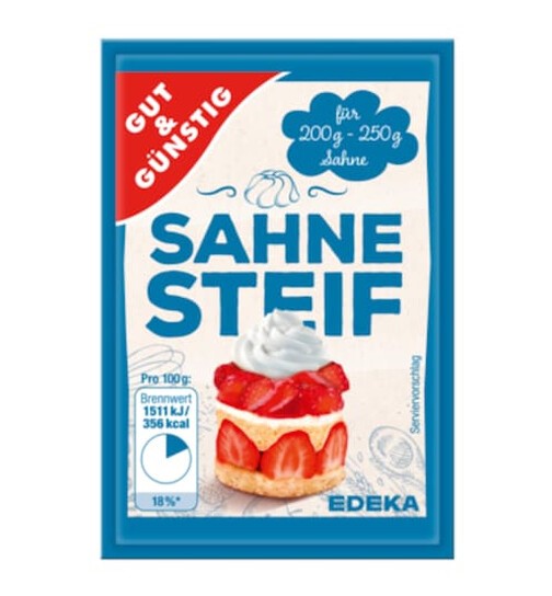 G&G Sahne Steif - Fix do Śmietany 4x8g