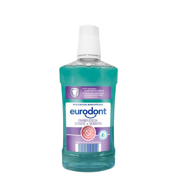 Eurodont Sensitive Płyn do Jamy Ustnej 500ml