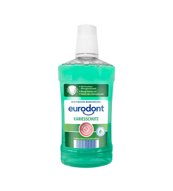Eurodont Kariesschutz Płyn do Jamy Ustnej 500ml